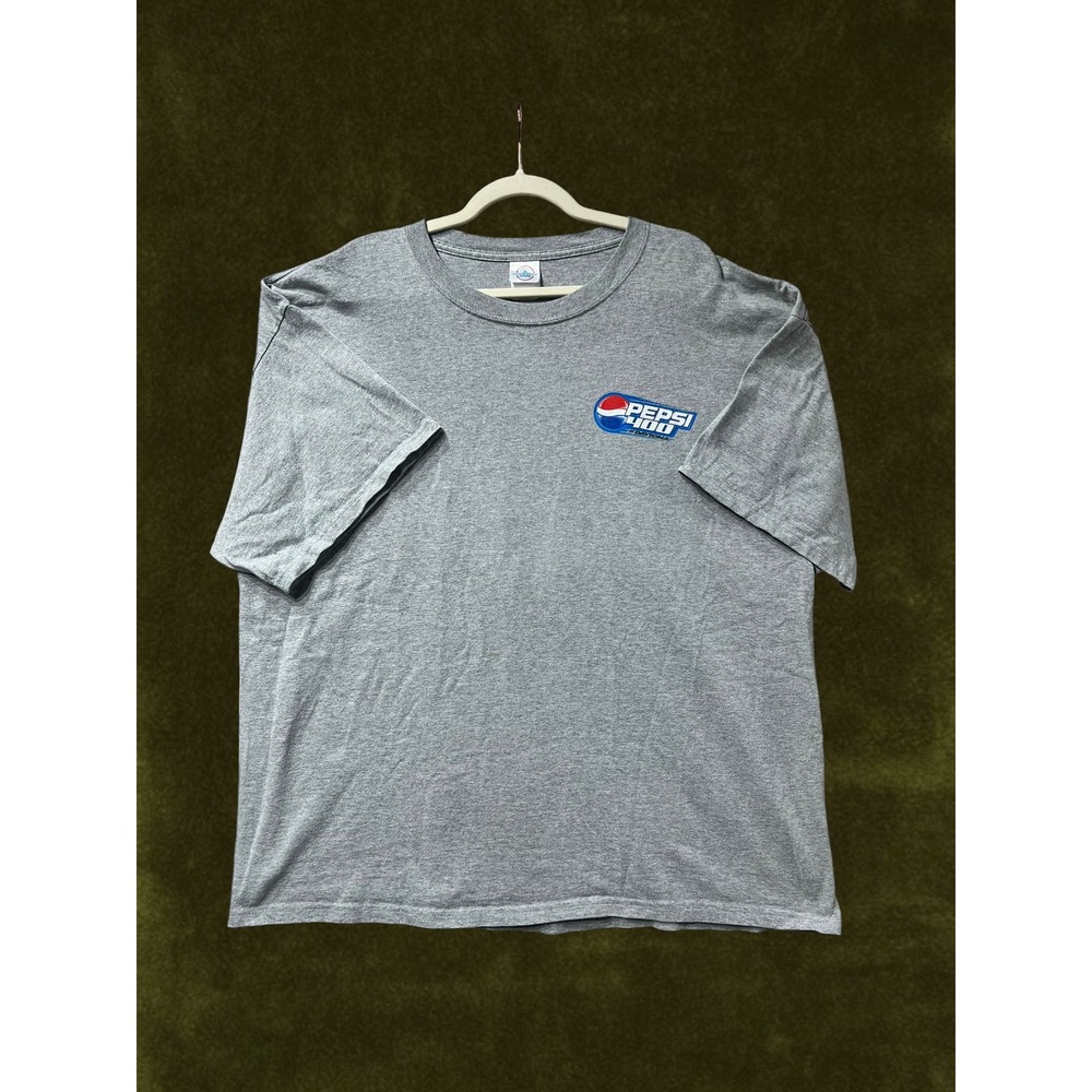 Vintage 2006 Pepsi 400 Daytona NASCAR T-Shirt Delta Tag Gray XL Y2K Racing